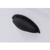 UCHWYT CZARNY MAT MUSZLA.MAT BLACK HANDLE,SEASHELL