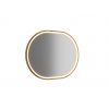 led zrkadlo apollo 2 900 700 zlate ovalne