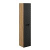 vysoka skrinka do kupelne OCEAN Black 80 02 2D