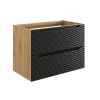 skrinka pod umyvadlo OCEAN Black 82 80 2S