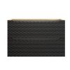 skrinka pod umyvadlo OCEAN Black 82 90 2S dvierka