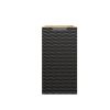 zavesna kupelnova skrinka OCEAN Black 81 30 1D dvierka