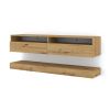 stylovy a moderny tv stolik duo dub artisan s policou