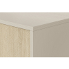 Detail výnimočného prevedenia dokonalej komody TIMBER KSZD106
