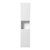 vysoka skrinka do kupelne Nova White 80 03 2D pohlad spredu