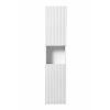 vysoka skrinka do kupelne Nova White 80 03 2D pohlad spredu
