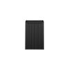 zavesna skrinka do kupelne NOVA BLACK 81 40 s kosom pohlad spredu