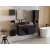 kupelnovy komplet nova black 90 1 otvorena skrinka s kosom