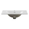 keramicke umyvadlo sky 1 60 cm biely mat pohlad spredu