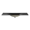 keramicke umyvadlo SKY1 120 cm cierny mat pohlad spredu