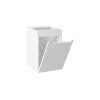 zavesna skrinka do kupelne Nova White 81 40 1d s kosom otvorena