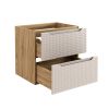 skrinka pod umyvadlo LUXOR Beige 82 60 2s otvorene zasuvky