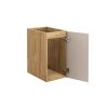 zavesna skrinka do kupelne LUXOR Beige 81 30 1D otvorene dvierka