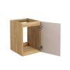 zavesna skrinka do kupelne LUXOR Beige 81 40 1D otvorene dvierka