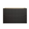 skrinka pod umyvadlo LUXOR Black 82 90 2S pohlad spredu