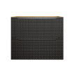 skrinka pod umyvadlo LUXOR Black 82 70 2S pohlad spredu