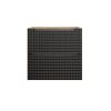 skrinka pod umyvadlo LUXOR Black 82 60 2S pohlad spredu