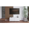 TV stolik KOLDER KL 01 biely mat s nohami