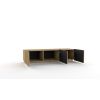 tv stolik KOLDER KL 02 dub artisan otvorene dvierka