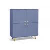 komoda siena 4d modra