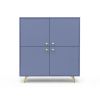 komoda siena 4d modra