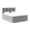 PORTLAND Boxspring manzelska postel Paris 017 steel elegantna