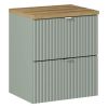 kupelnova skrinka s doskou line reed green d50 1