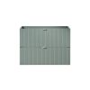 skrinka pod umyvadlo LINE reed green 82 80 pohlad spredu