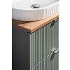 kupelnovy nabytok LINE reed green detail frezovanie