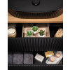 kupelnovy nabytok NOVA BLACK detail otvorene zasuvky