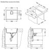 Granitový drez QUADRIX 50 parametre