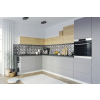 kuchyňa Avellino Dust grey mat korpus biely