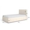 MORASS posteľ MO12 béžová 120 rozmery