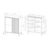 SPIRIT komoda 3D rozmery