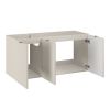 skrinka pod umyvadlo Bella Cashmere 82 120 46 3D otvorene dvierka