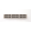 dizajnovy tv stoliky bianco 210cm cashmere otvoreny