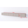 dizajnovy tv stolik bianco 350cm cashmere rozmery