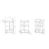 siroky regal level rozmery