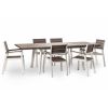 zahradny set DANTE cappuccino rozlozeny