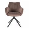 jedalenska stolicka azalia velvet cappuccino2