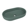 keramicke umyvadlo RIVER 2 E 6594 zeleny mat