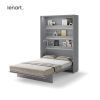 sklapacia postel bed concept bc 01 siva