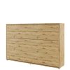 Dub artisan sklápacia posteľ BED CONCEPT BC-05 | 120 x 200 cm