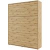 Zložená sklápacia posteľ Lenart BED CONCEPT BC-12 | 160 x 200 cm dub artisan