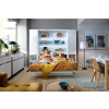 Praktická sklápacia posteľ BED CONCEPT BC-13 | 180 x 200 cm biely lesk