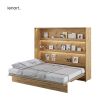 Sklápacia posteľ dub artisan Lenart BED CONCEPT BC-14 | 160 x 200 cm
