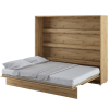 Sklápacia posteľ dub artisan BED CONCEPT BC-14 | 160 x 200 cm sklopená