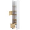policovy regal bed concept bc 23 biela dub artisan2