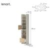 policovy regal bed concept bc 23 kasmir dub nagano rozmery
