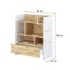 policovy regal bed concept bc 25 biela dub artisan rozmery
